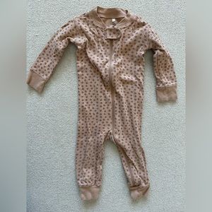 Quincy Mae organic cotton sleeper in ditsy bloom 12-18 mo